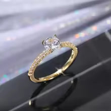Bague Solitaire Royale
