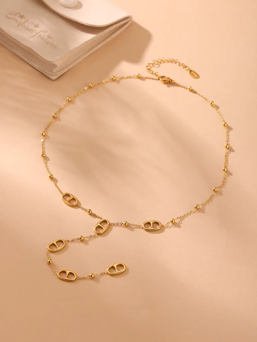 Collier Y Doré