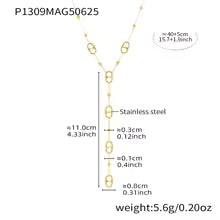 Collier Y Doré