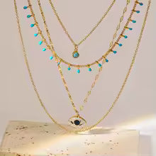 Collier Œil Turquoise